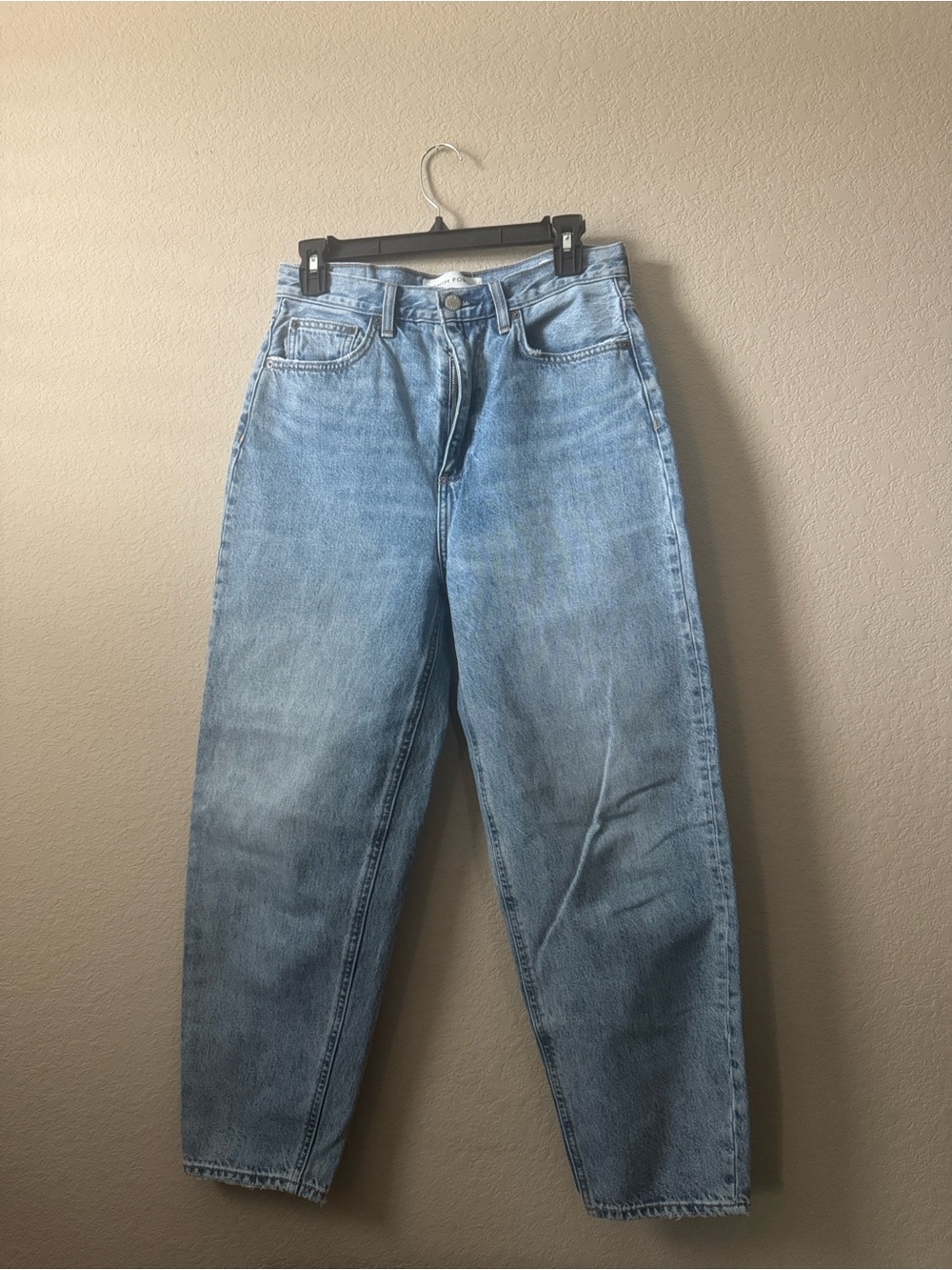 Frame Denim Light Blue High-Rise Jeans